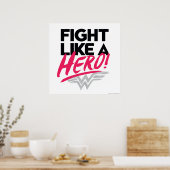 Poster Wonder Woman - Combattre Comme Un Héros (Cuisine)