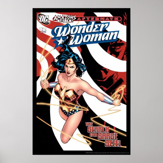 Poster Wonder Woman Couverture comique #12 (Devant)