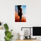 Poster Wonder Woman Duststorm Silhouette (Bureau à domicile)