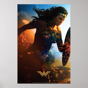 Poster Wonder Woman en campagne
