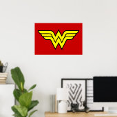 Poster Wonder Woman | Logo classique (Bureau à domicile)