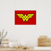 Poster Wonder Woman | Logo classique (Cuisine)