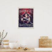 Poster Wonder Woman Lutte Pour La Justice (Cuisine)