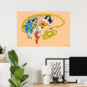 Poster Wonder Woman Transform (Bureau à domicile)