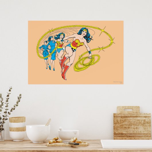 Poster Wonder Woman Transform (Cuisine)