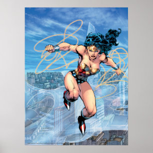 Poster Wonder Woman Trinity Comic Cover #16