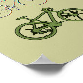 Poster wonderful biking inspired decor (Coin)