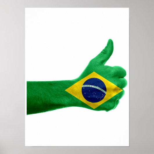 Poster wonderful design for all brazilian people (Devant)