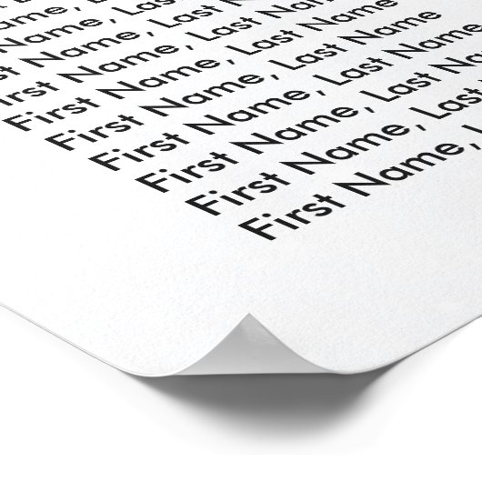 Poster Wonderland Birds Deer Winter Wedding Seating Chart (Coin)