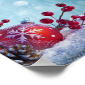 Poster Wonderland en hiver (Coin)