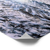 Poster Wonderland Pine Trees en Neige (Coin)