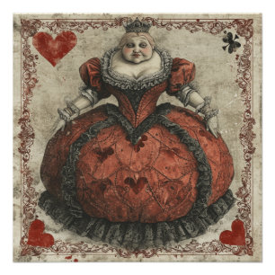 Poster Wonderland Queen of Hearts : Monarque Temperamenta