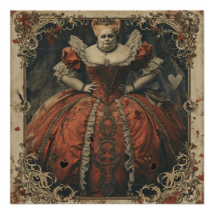 Poster Wonderland Queen of Hearts : Wonderland Rule