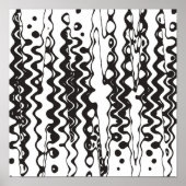 Poster Wonky B&W (Devant)