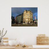 Poster Wood Street, Cardiff, Pays de Galles (Cuisine)