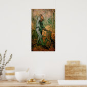 Poster Woodcutter (après Millet) par Vincent van Gogh (Cuisine)