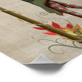 Poster Woodland Animaux Minstrel Group (Coin)