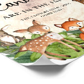 Poster Woodland Combien de bonbons sont dans le jeu Jar (Coin)