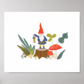 Poster Woodland Gnome (Devant)