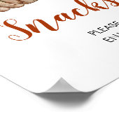 Poster Woodland One Happy Camper Premier Anniversaire Sna (Coin)