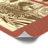 Poster Woodland Triptyque (Coin)