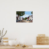 Poster Woodstock Vermont Central Street (Cuisine)