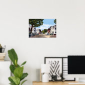 Poster Woodstock Vermont Central Street (Bureau à domicile)