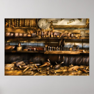 Poster Woodworker - Avions et Augateurs