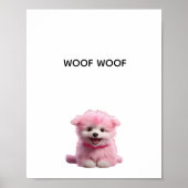 Poster woof (Devant)