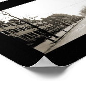 Poster Worcester, MA Main St Photo 1910 (Coin)