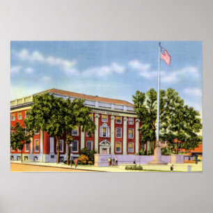 Poster Worcester Massachusetts Lincoln Carré Boys Club