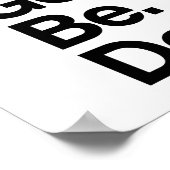 Poster Word, Motivation, Rétro (Coin)