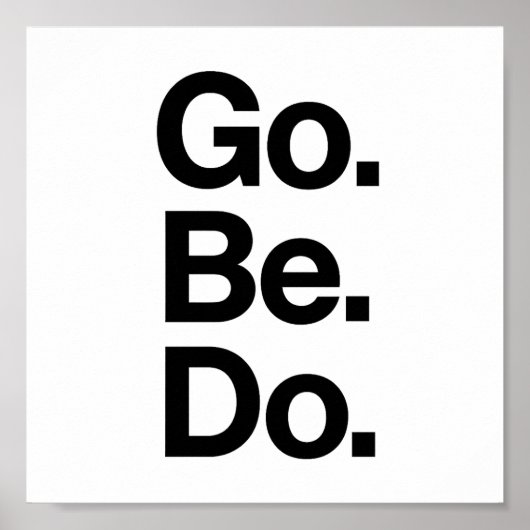 Poster Word, Motivation, Rétro (Devant)