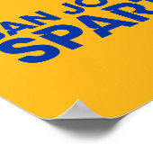 Poster Wordmark de San Jose State Spartans (Coin)