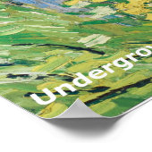 Poster Wordworth's I Wandered solely as a Cloud/Daffodils (Coin)