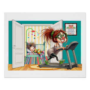 Poster WORK IT - Exercice