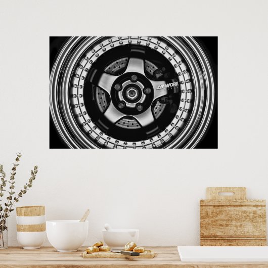 Poster WORK Meister 3p (Cuisine)