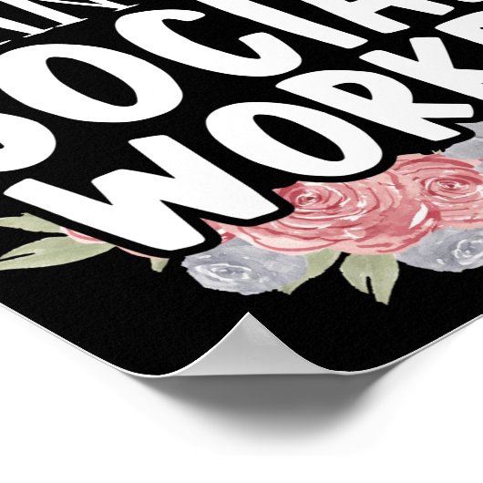 Poster Worker social (Coin)