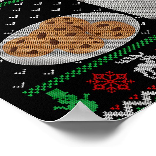 Poster Workin' On My Dad Bod Ugly Christmas Sweater New M (Coin)