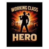 Poster Working Class Hero (Devant)
