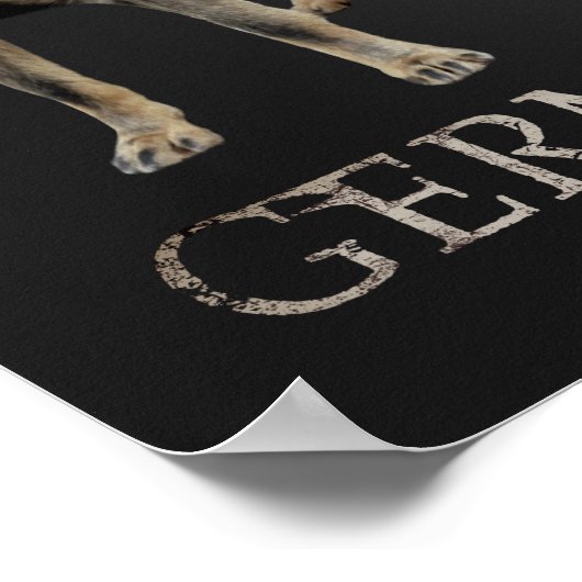 Poster Working German (Coin)