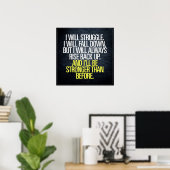 Poster Workout (Bureau à domicile)
