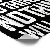 Poster Workout If You Change Nothing Gym Insrational Wome (Coin)