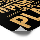 Poster Workout Motivation Quote - Puhrough The Pain  (Coin)