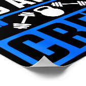 Poster Workout Squad 5am Crew Funny Gym Quote (Coin)