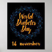 Poster World Diabetes Day (Devant)