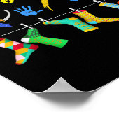 Poster World Down Syndrome Day Awareness Socks 21 March (Coin)