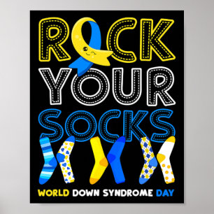 Poster World Down Syndrome Day Faites connaître vos chaus