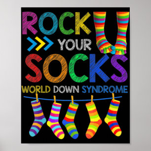 Poster World Down Syndrome Day Faites connaître vos chaus