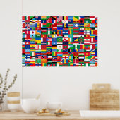 Poster World Flags (Cuisine)